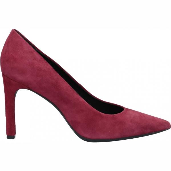 décolleté Geox rosso tinta unita