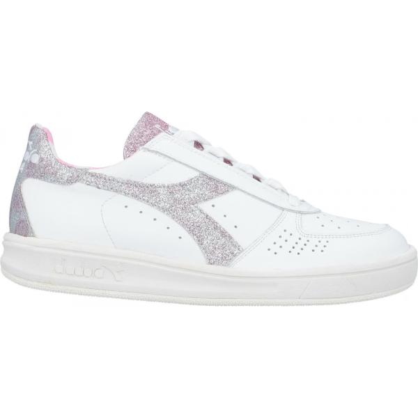 sneakers Diadora Heritage bianco tinta unita