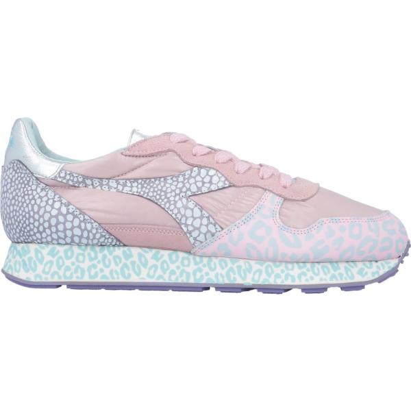 sneakers Diadora Heritage viola animalier