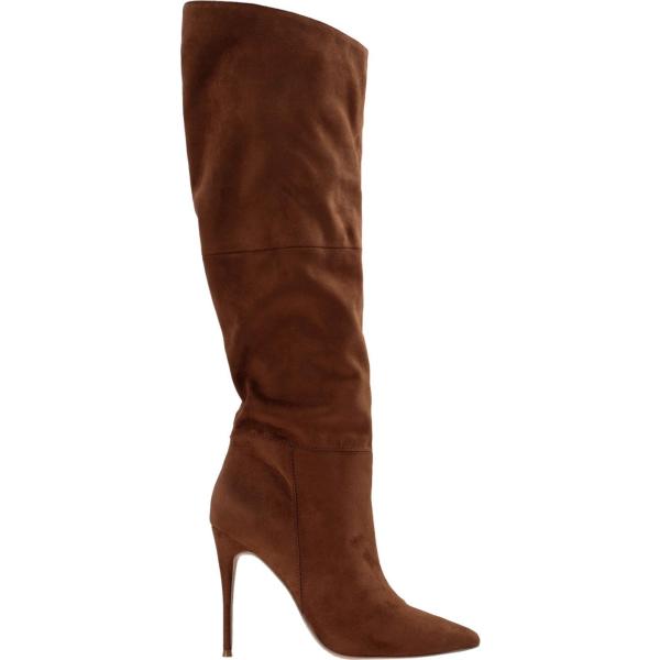 stivali Steve Madden marrone tinta unita