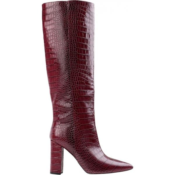 stivali Bianca Di rosso con stampe