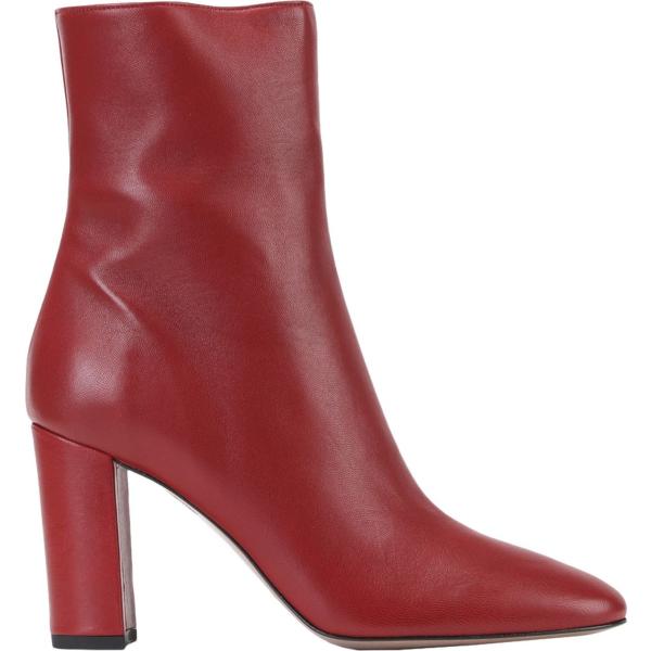 stivaletti Bianca Di rosso tinta unita