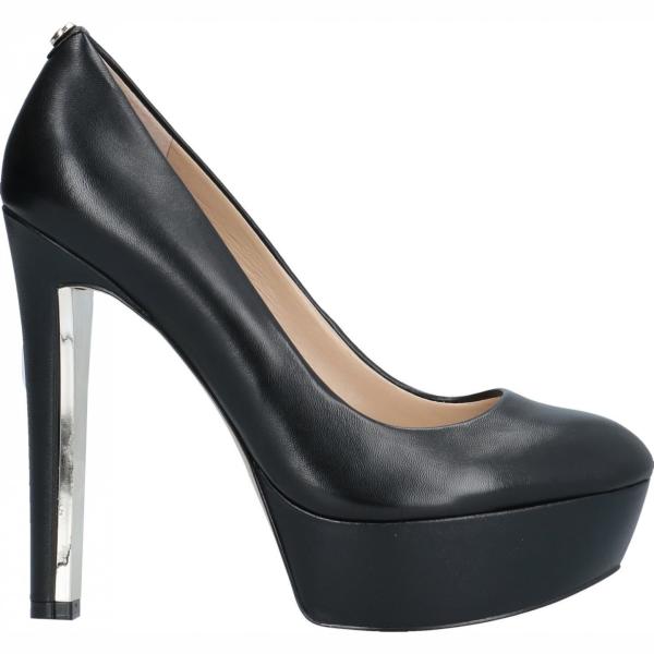 décolleté Guess nero tinta unita