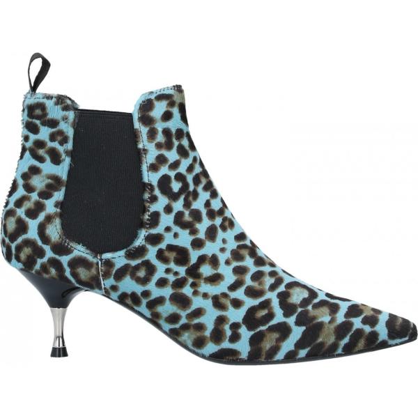 stivaletti Roberto Festa blu animalier