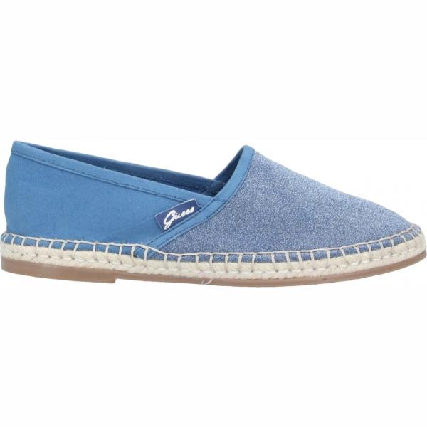 espadrillas Guess blu tinta unita