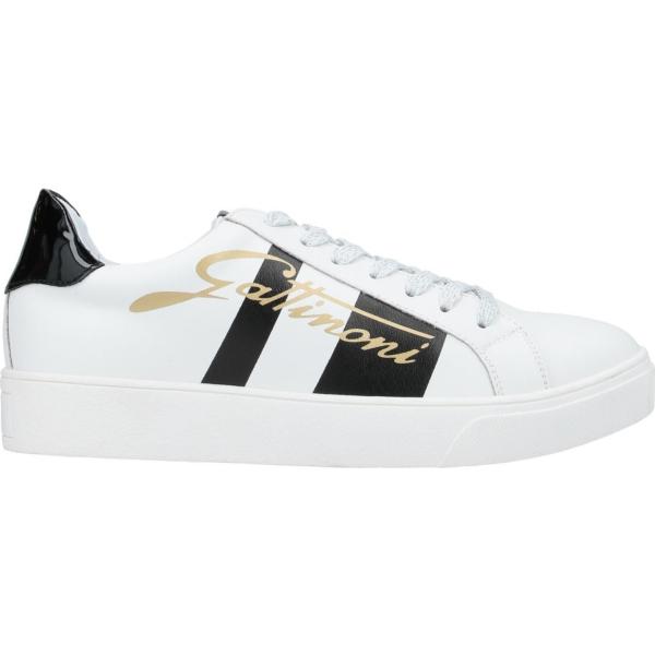 sneakers Gattinoni bianco tinta unita
