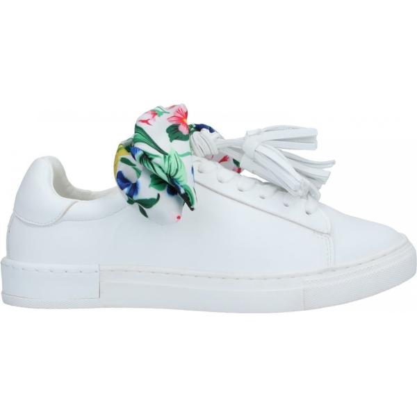 sneakers Francesco Milano bianco tinta unita