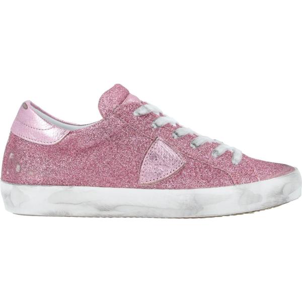 sneakers Philippe Model grigio tinta unita