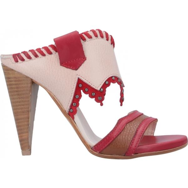 sandali col tacco Divine Follie rosso