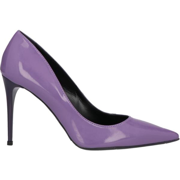 décolleté Bruglia viola tinta unita