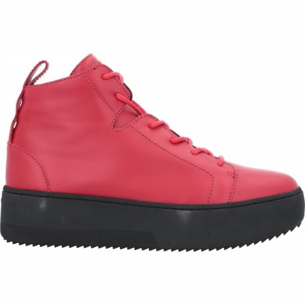 sneakers alte Giuseppe Zanotti rosso tinta unita