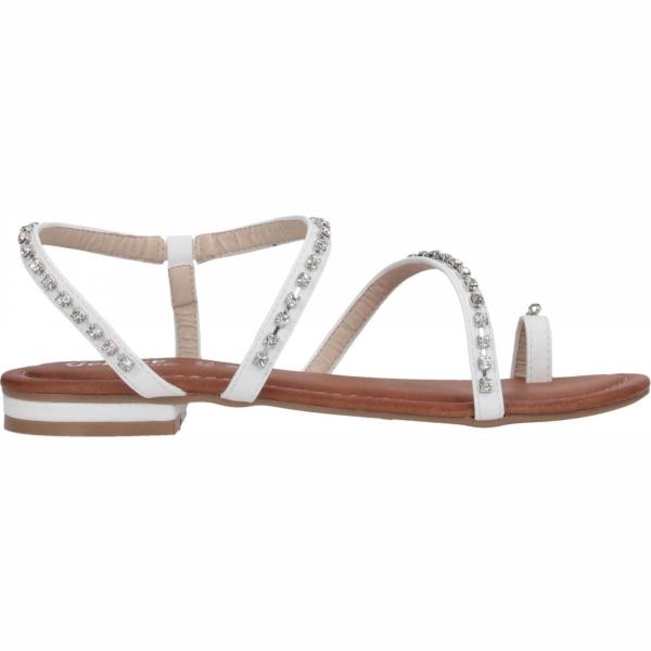 infradito Geneve bianco tinta unita