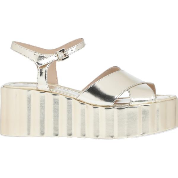 sandali in pelle Strategia bianco tinta unita