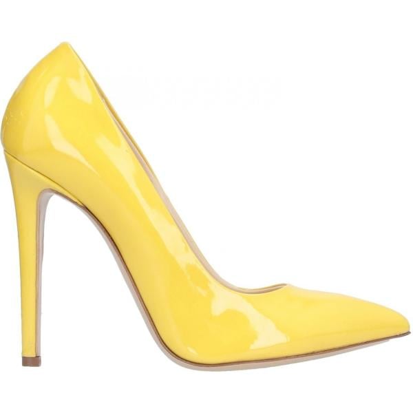 décolleté Stele giallo tinta unita