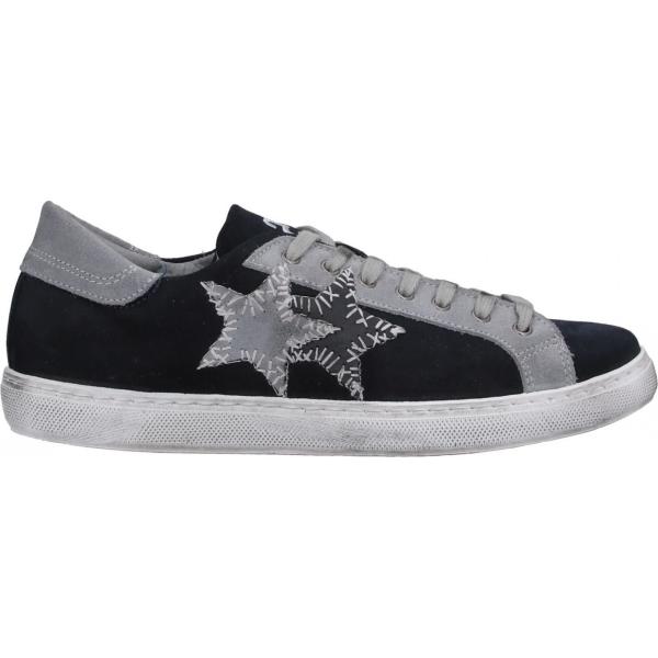 sneakers 2Star blu tinta unita