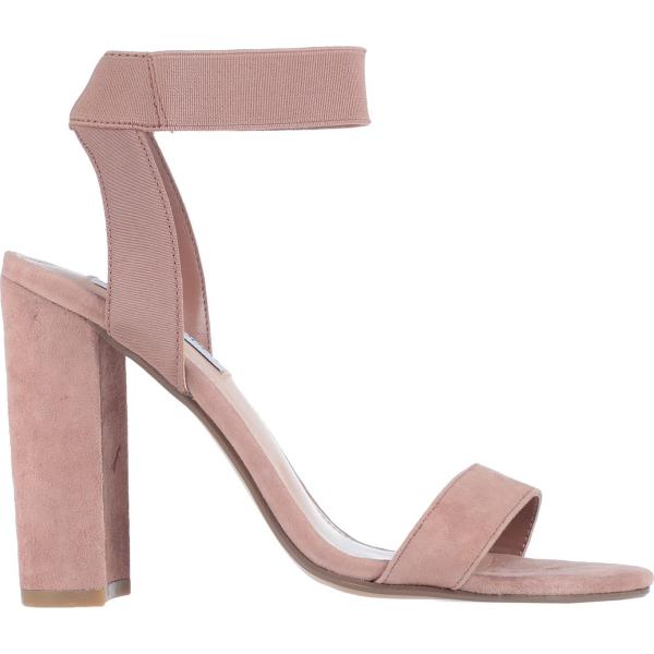sandali col tacco Steve Madden marrone tinta unita