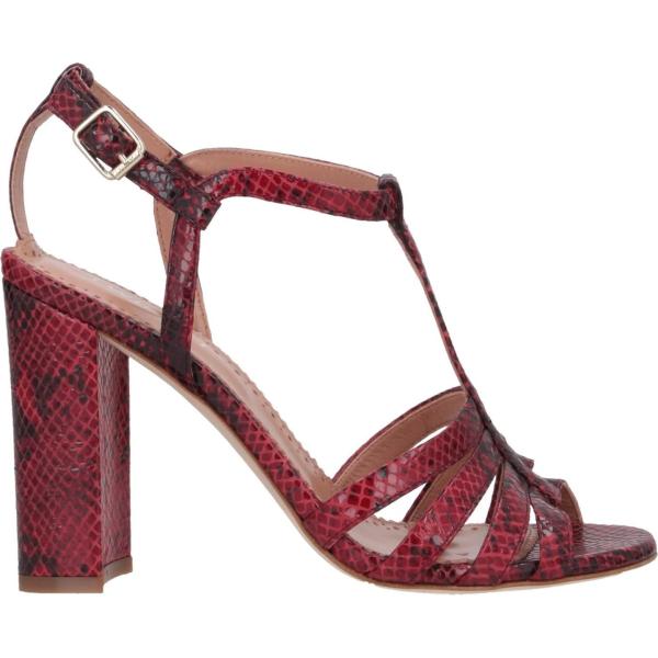 sandali in pelle Twinset bianco animalier