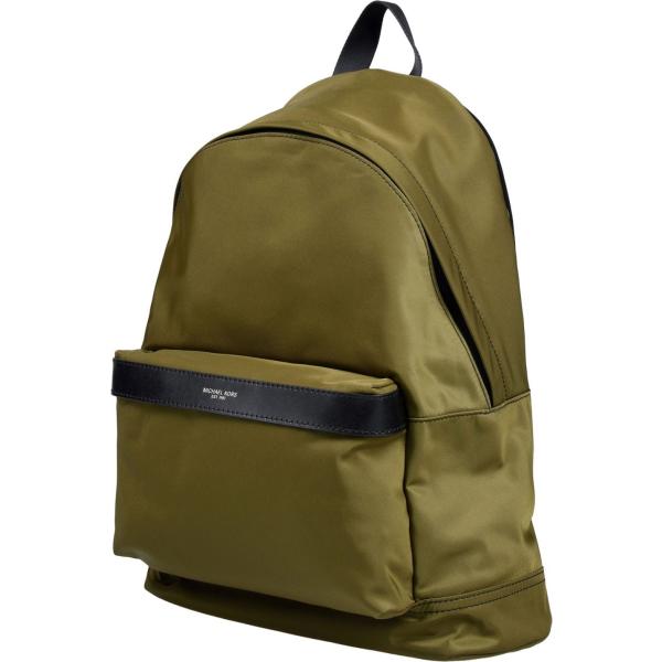 zaino Michael Kors Mens verde tinta unita