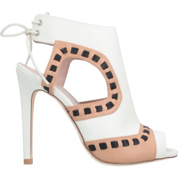 sandali con tacco Silvian Heach bianco