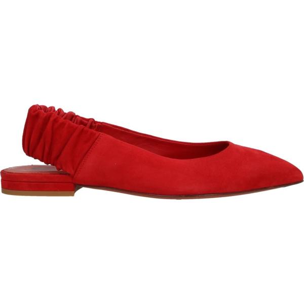 ballerine Santoni rosso tinta unita
