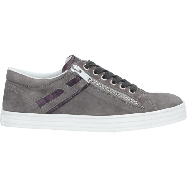 sneakers Hogan Rebel grigio tinta unita
