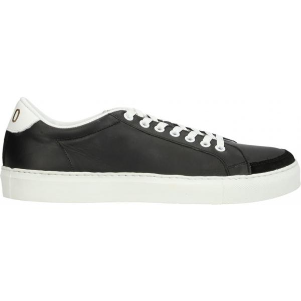 sneakers Pantofola Doro nero tinta unita