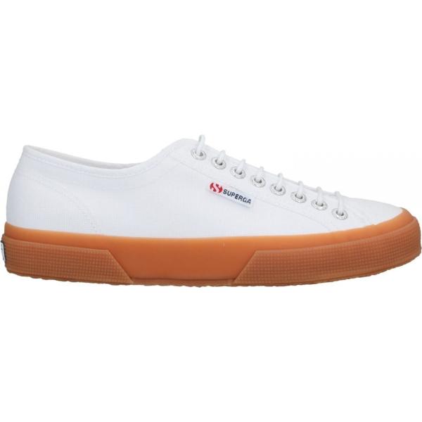 sneakers Superga bianco tinta unita