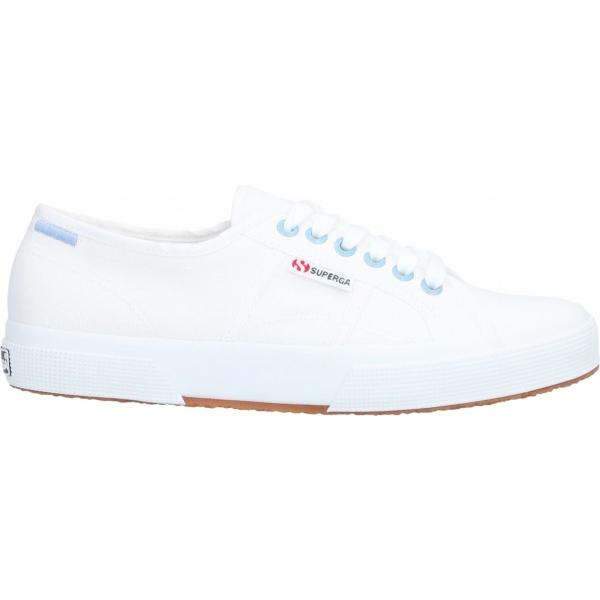 sneakers Superga bianco tinta unita