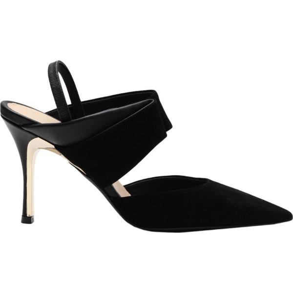 décolleté Furla nero tinta unita