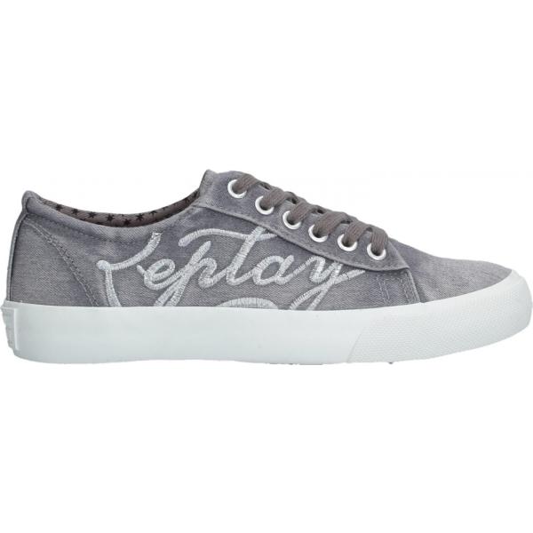 sneakers Replay grigio tinta unita