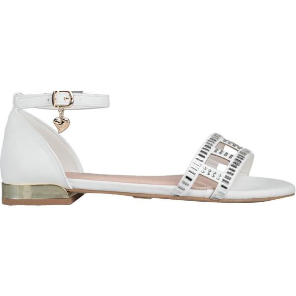 sandali Tua By Braccialini bianco tinta unita