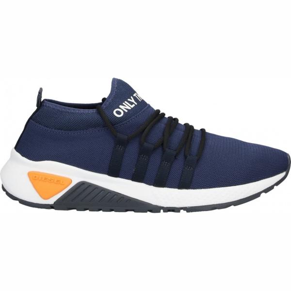 sneakers Diesel blu tinta unita