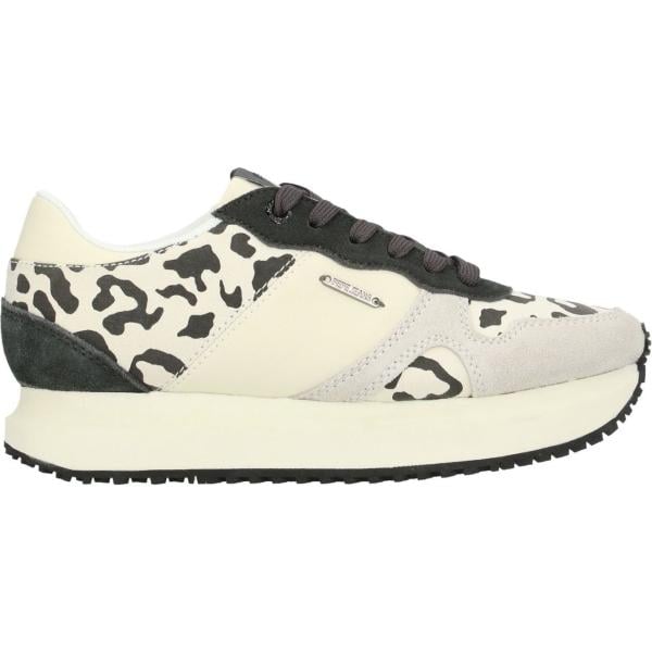 sneakers Pepe Jeans bianco animalier