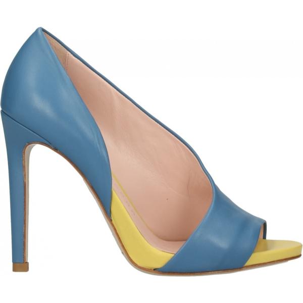 décolleté Gianni Marra blu tinta unita