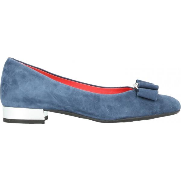 ballerine Pas De Rouge blu tinta unita