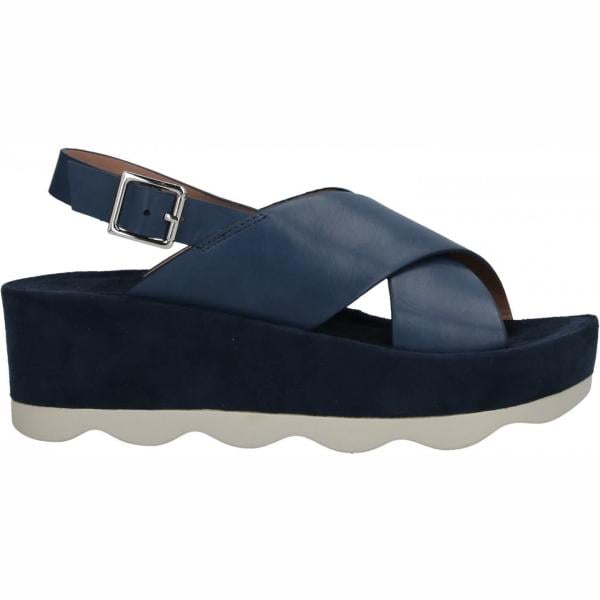 sandali Maria Mare blu tinta unita