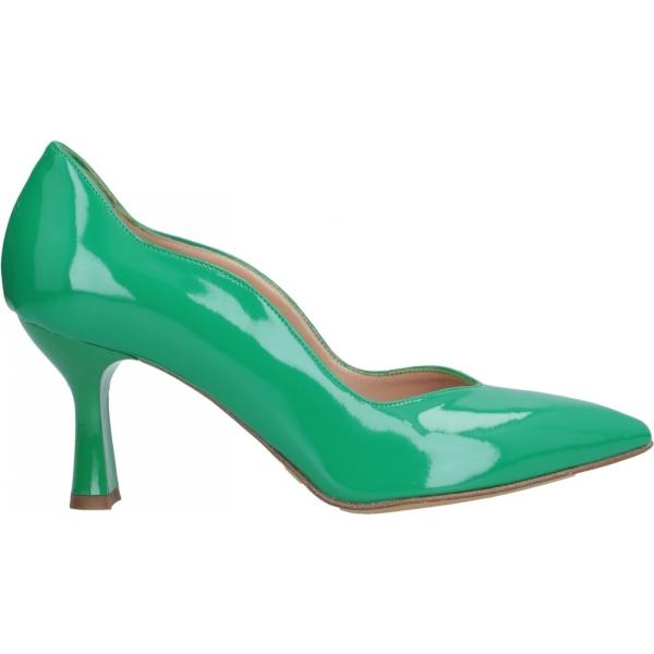 décolleté Oroscuro verde tinta unita