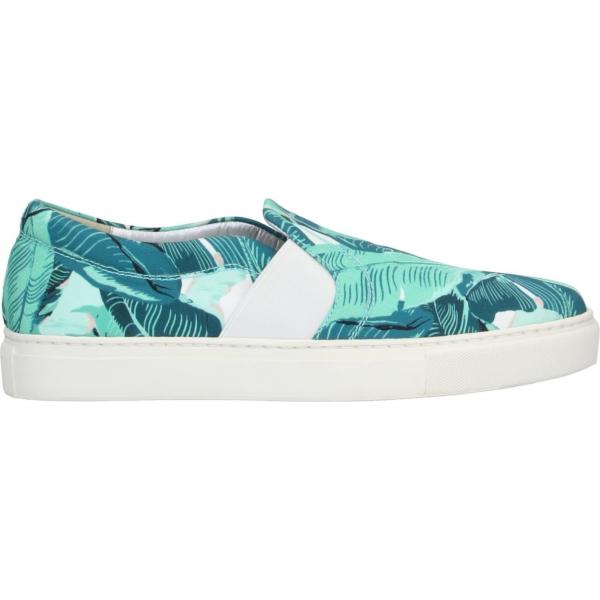 sneakers The No Animal Brand verde a fiori