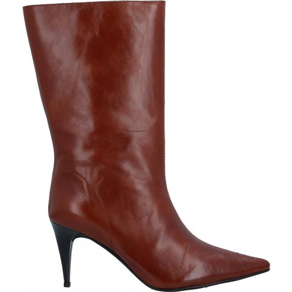 stivaletti Jeffrey Campbell marrone tinta unita