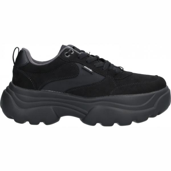 sneakers Mtng nero tinta unita