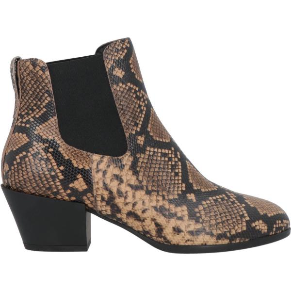 stivaletti chelsea Hogan marrone animalier