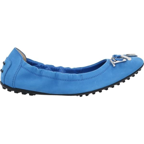 ballerine Tods blu tinta unita