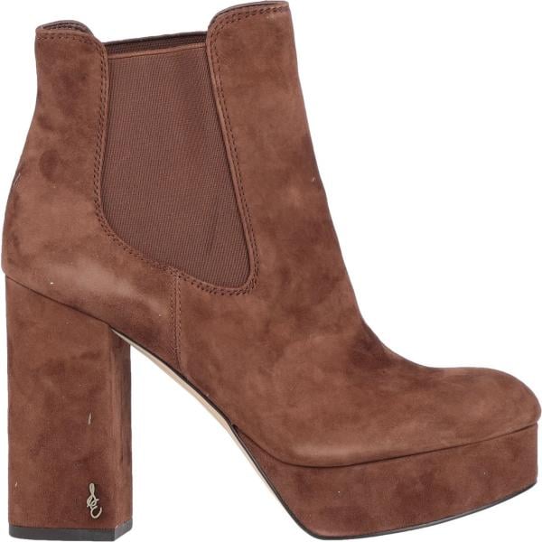 stivaletti Sam Edelman marrone tinta unita