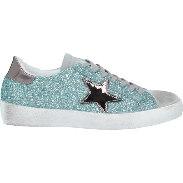 sneakers Divine Follie blu tinta unita