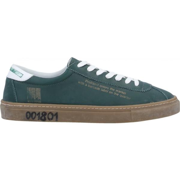 sneakers Pro 01 Ject verde tinta unita
