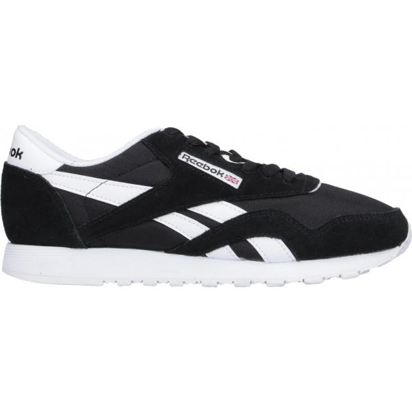 sneakers Reebok nero tinta unita