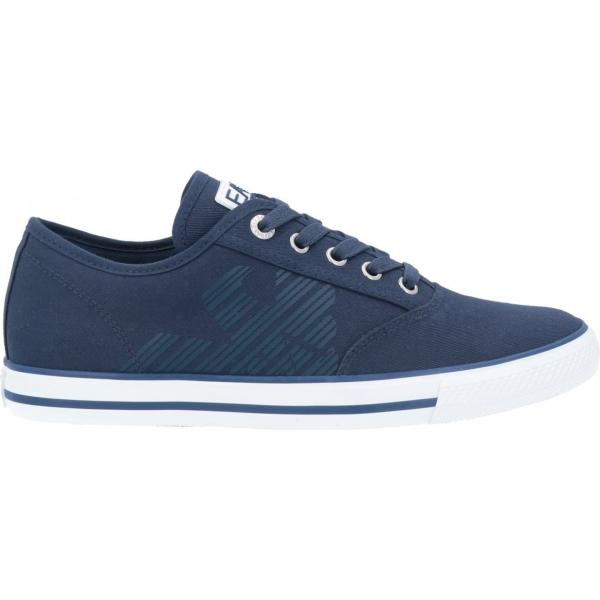 sneakers Ea7 blu tinta unita
