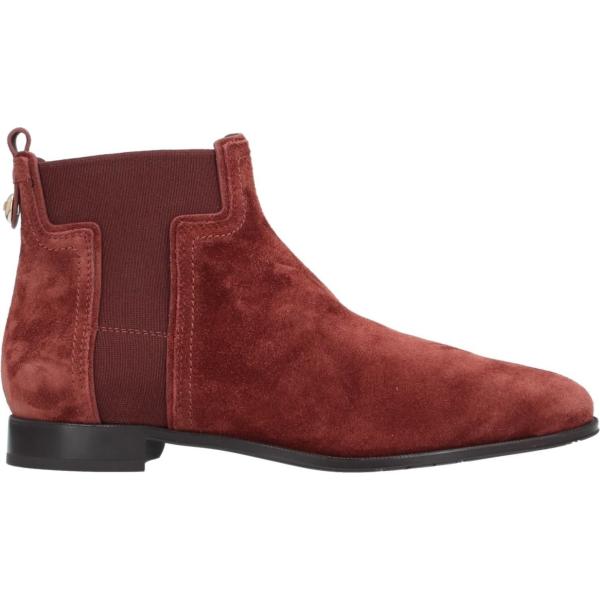 stivaletti Tods rosso tinta unita