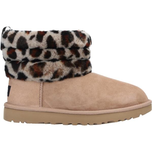 stivaletti Ugg marrone tinta unita