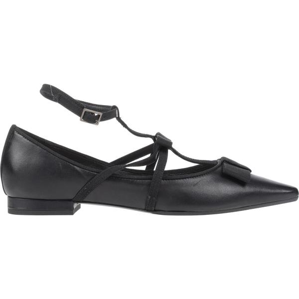 ballerine Anna Baiguera nero tinta unita